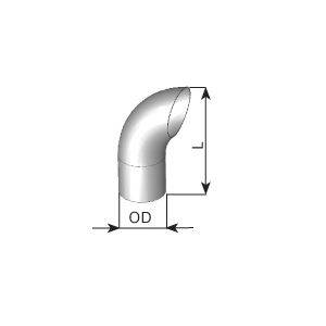 Труба выхлопного газа, универсальная DINEX 85639