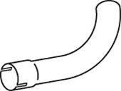 Труба выхлопного газа DINEX 80759