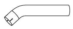 Труба выхлопного газа DINEX 81723