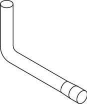 Труба выхлопного газа DINEX 70235