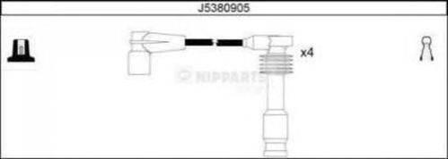 Комплект проводов зажигания NIPPARTS J5380905