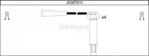 Комплект проводов зажигания NIPPARTS J5387011