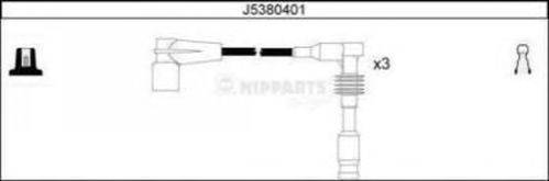 Комплект проводов зажигания NIPPARTS J5380401