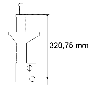 Амортизатор BOGE 32-A70-0