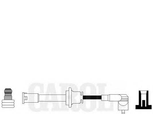 Провод зажигания STANDARD 124100