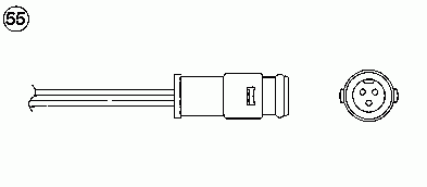 Лямбда-зонд NGK 0453