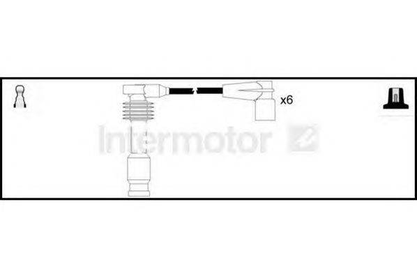 Комплект проводов зажигания STANDARD 73984