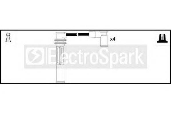 Комплект проводов зажигания STANDARD OEK802