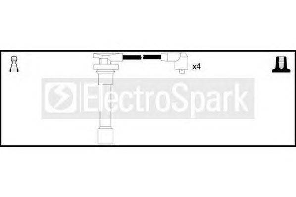 Комплект проводов зажигания STANDARD OEK690