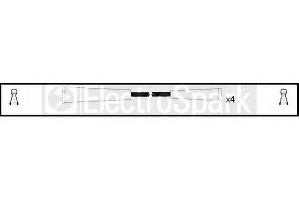 Комплект проводов зажигания STANDARD OEK209