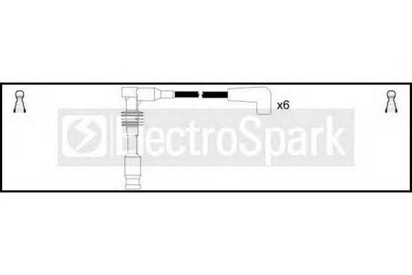 Комплект проводов зажигания STANDARD OEK625