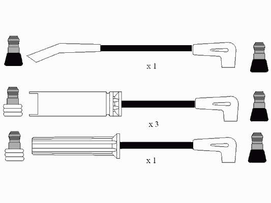 Комплект проводов зажигания NGK 0594