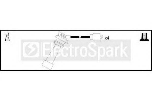 Комплект проводов зажигания STANDARD OEK358