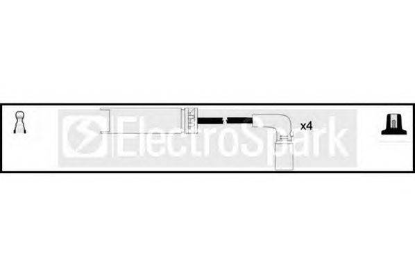Комплект проводов зажигания STANDARD OEK776