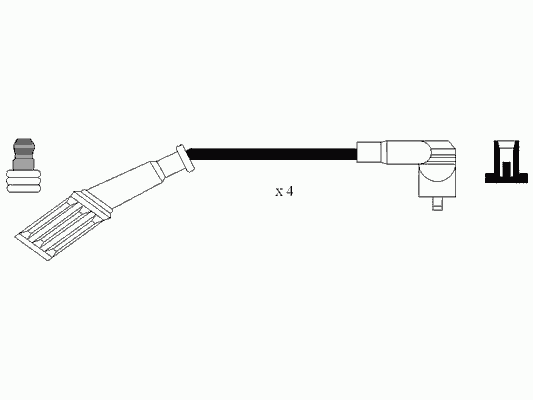 Комплект проводов зажигания NGK 0646