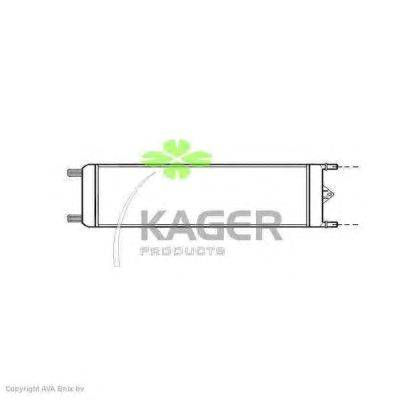Радиатор, охлаждение двигателя KAGER 31-3608