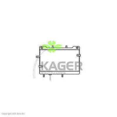 масляный радиатор, двигательное масло KAGER 31-3818