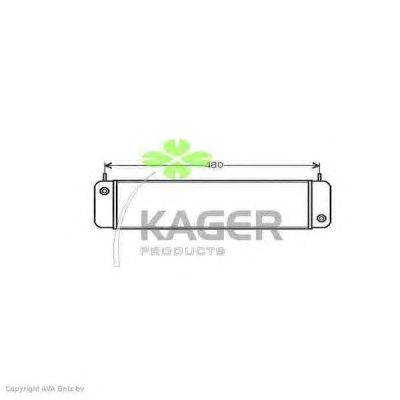 масляный радиатор, двигательное масло KAGER 31-3828