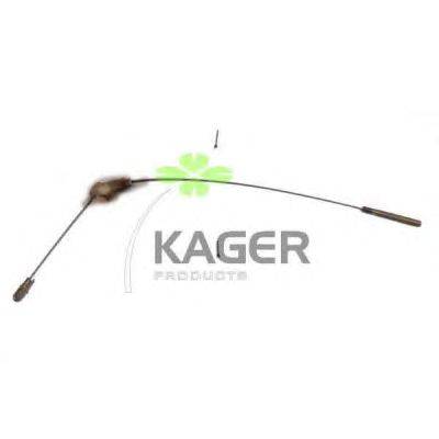 Трос, стояночная тормозная система KAGER 19-0876