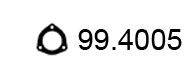 Прокладка, труба выхлопного газа ASSO 994005