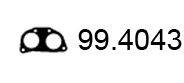 Прокладка, труба выхлопного газа ASSO 99.4043