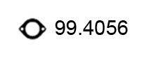Прокладка, труба выхлопного газа ASSO 99.4056