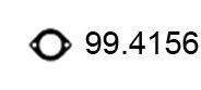 Прокладка, труба выхлопного газа ASSO 99.4156