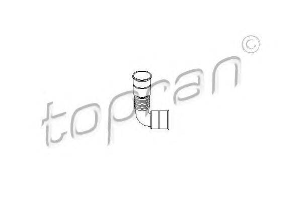 Шланг, воздухоотвод крышки головки цилиндра TOPRAN 111360
