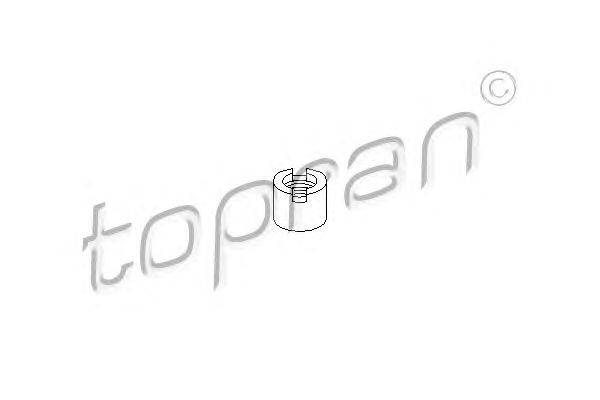 Резьбовая втулка, стойка амортизатора TOPRAN 104 221