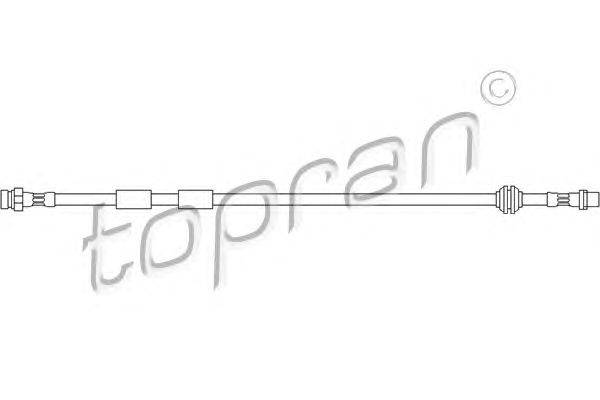 Тормозной шланг TOPRAN 110409