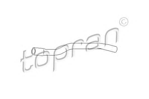Шланг радиатора TOPRAN 103412