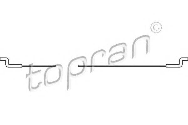 Трос, регулировка спинки сидения TOPRAN 108711