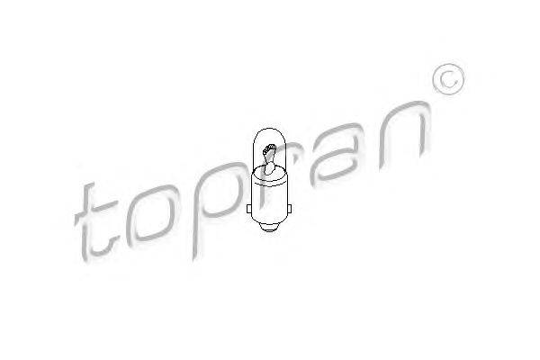 Лампа накаливания, стояночные огни / габаритные фонари TOPRAN 104487