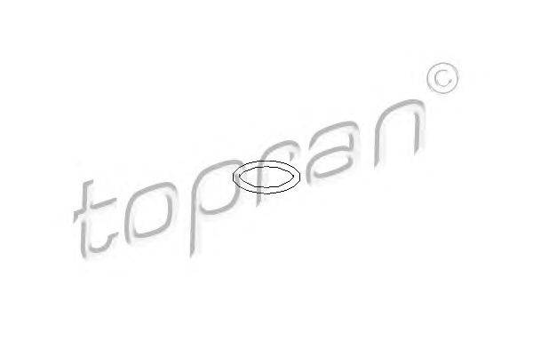 Уплотнительное кольцо, резьбовая пр TOPRAN 207 050