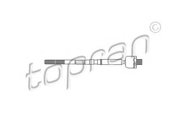Осевой шарнир, рулевая тяга TOPRAN 207166