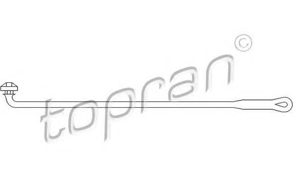 Крышка / обшивка багажного отделения TOPRAN 301635