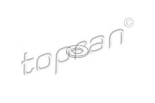 Шайба тепловой защиты, система впрыска TOPRAN 401502