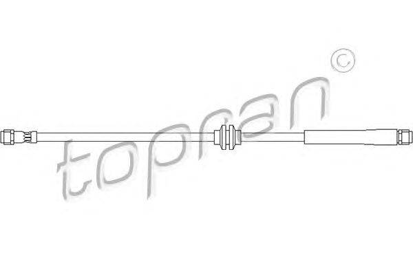 Тормозной шланг TOPRAN 401 058