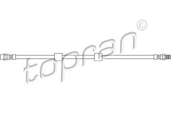 Тормозной шланг TOPRAN 500197