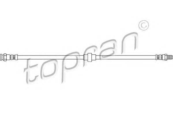 Тормозной шланг TOPRAN 720880