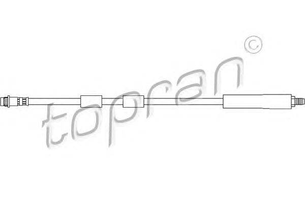Тормозной шланг TOPRAN 720894