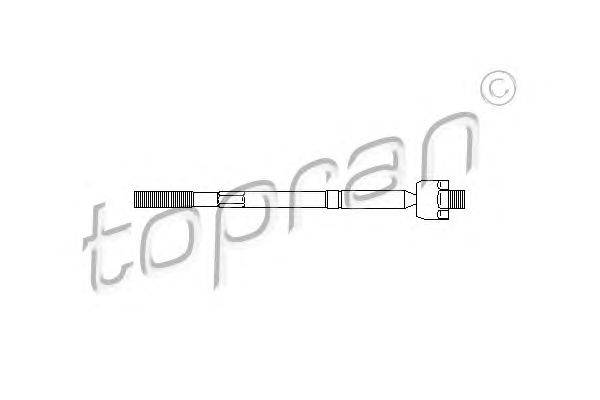 Осевой шарнир, рулевая тяга TOPRAN 207671