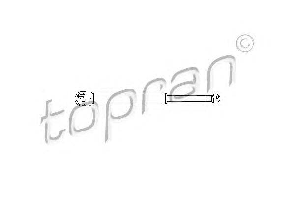 Газовая пружина, капот TOPRAN 407 815