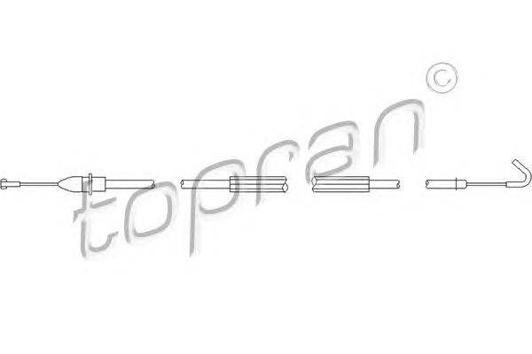 Система управления ручки двери TOPRAN 113429