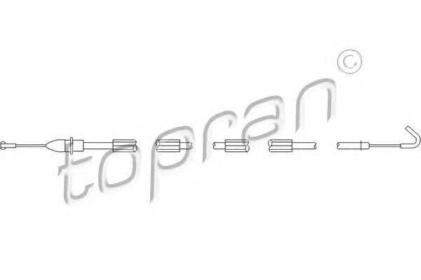 Система управления ручки двери TOPRAN 113434