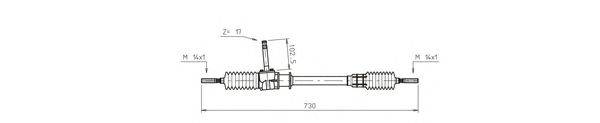 Рулевой механизм GENERAL RICAMBI FI4001
