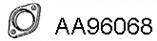 Прокладка, труба выхлопного газа VENEPORTE AA96068