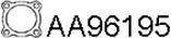 Прокладка, труба выхлопного газа VENEPORTE AA96195