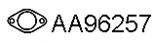 Прокладка, труба выхлопного газа VENEPORTE AA96257
