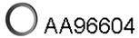 Уплотнительное кольцо, труба выхлопного газа VENEPORTE AA96604